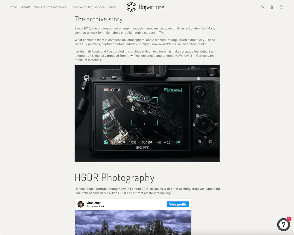 Haperture screenshot 3