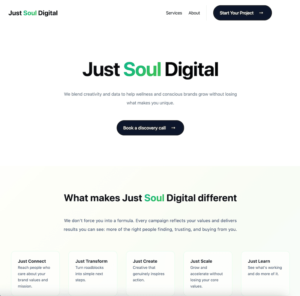 Just Soul Digital screenshot 1