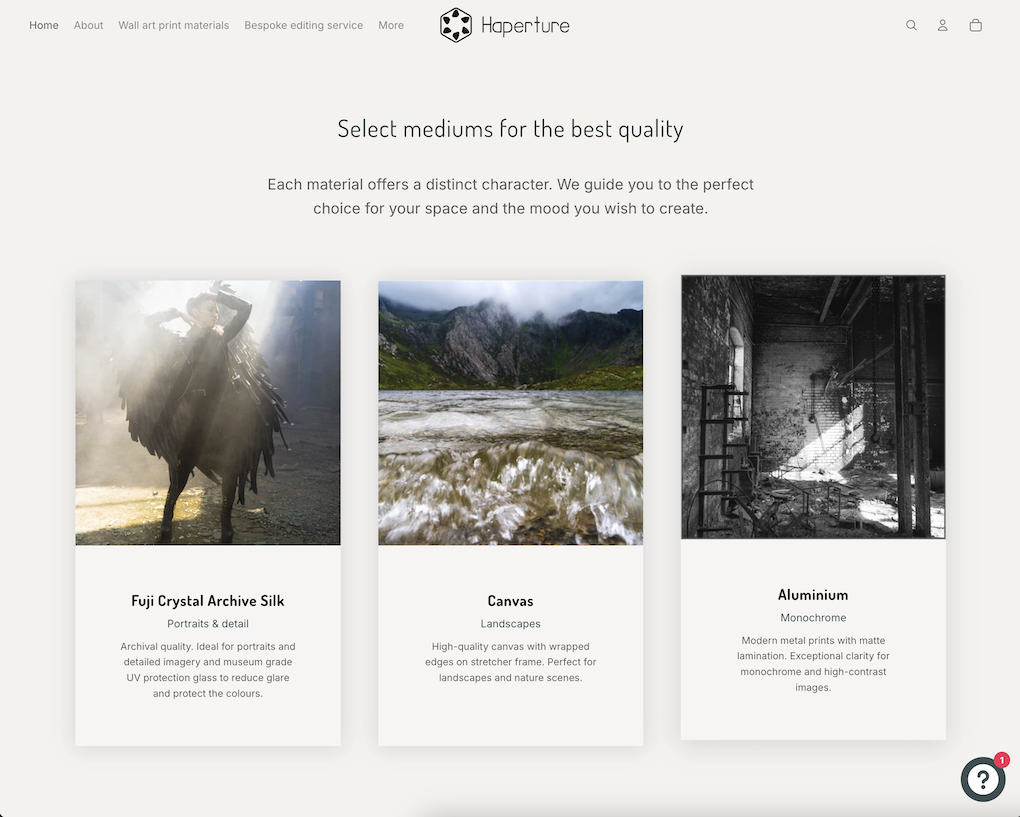 Haperture screenshot 2