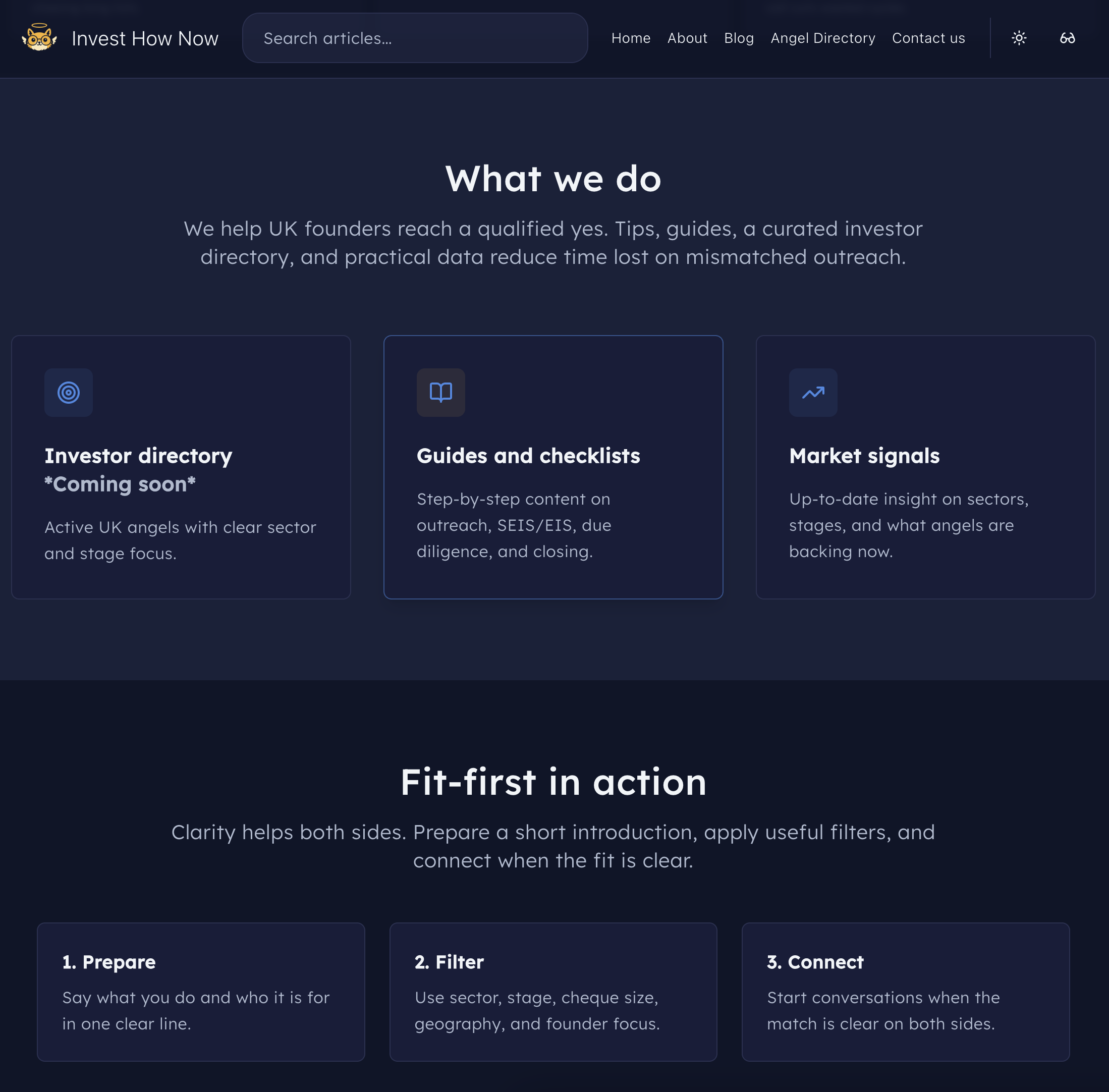 Invest How Now screenshot 2